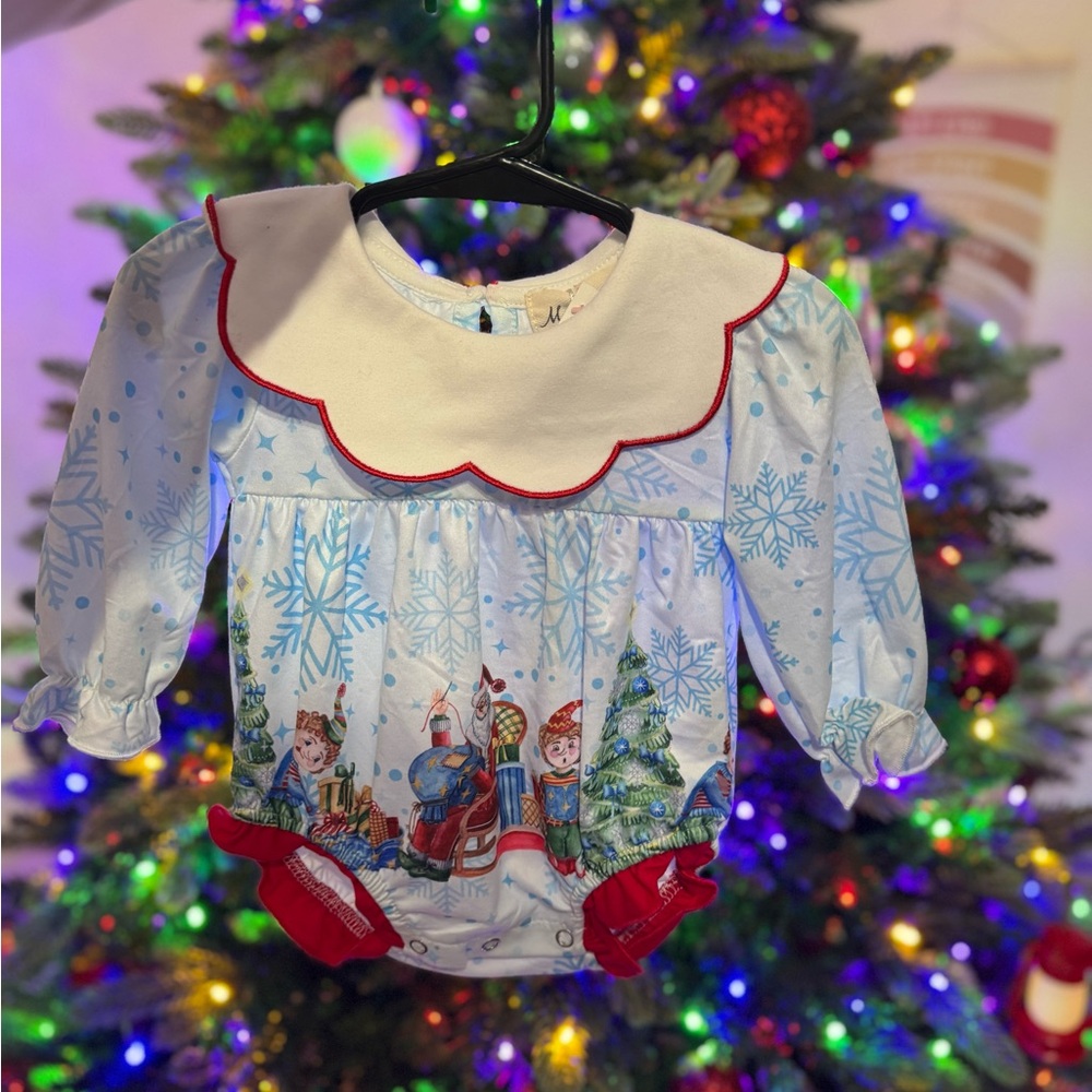 Snowflake Wonderland Kids Blouse